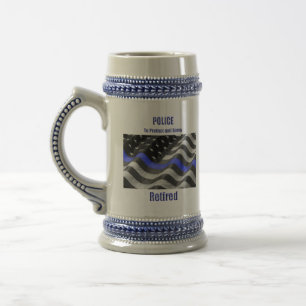 Police Beer Stein