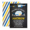 Police Birthday Invitation, Chalkboard background
