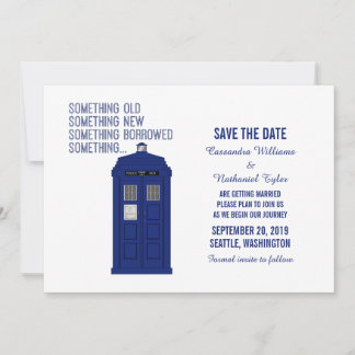 Police Box Save the Date Invite v1