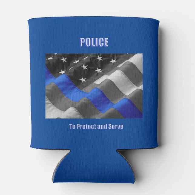 Police Can Cooler (Back)