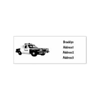 Police car cartoon illustration