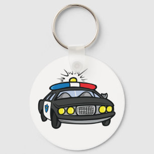 Police Car Keychain