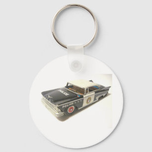 Police Car Keychain