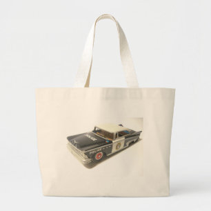 Police Car Large Tote Bag