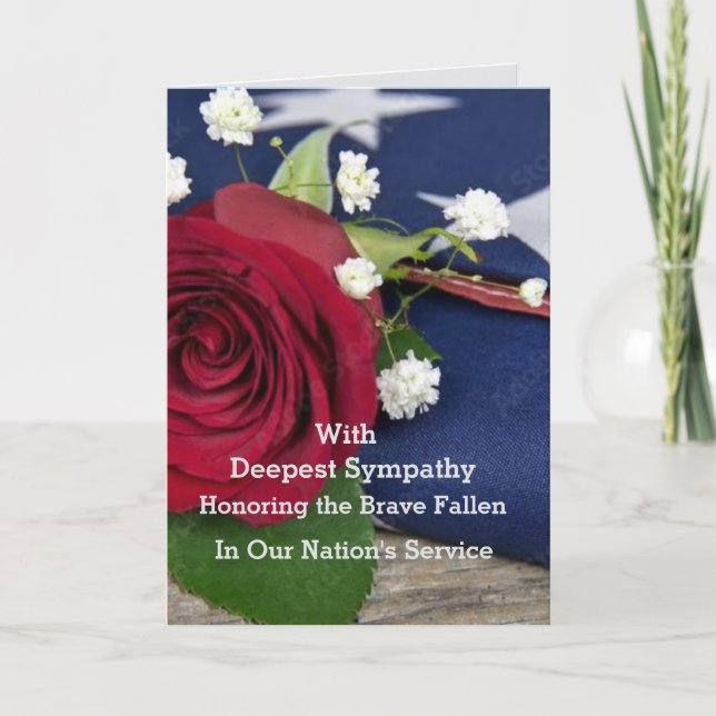 Police - Carte de sympathie militaire (Devant)