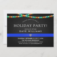 Police Colourful Christmas Party