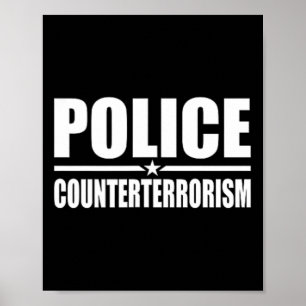 Police Counterterrorism Law Enforcement Costume Un Poster