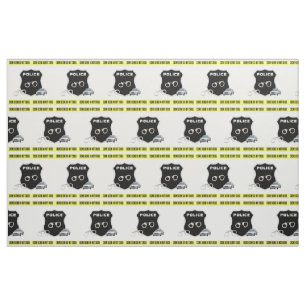 Police Crime Scene Fabric