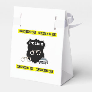 Police Crime Scene Favor Box