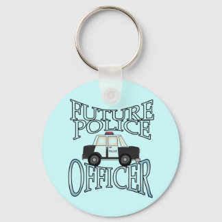 Police Cruiser Future Police Officer Keychain