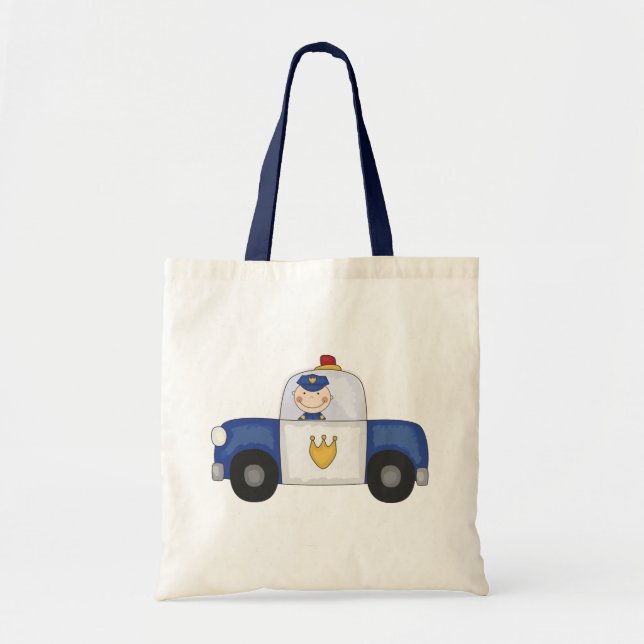 Police Cruiser T-shirts and Gifts Tote Bag (Front)