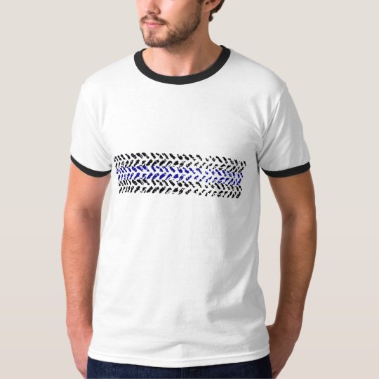 Police Cruiser Thin Blue Line T-Shirt