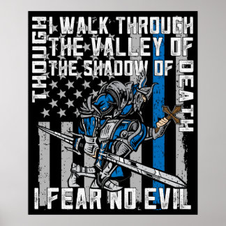 Police Crusader I Fear No Evil Poster