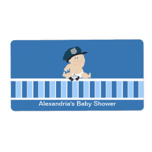 Police de la police de la flûte de bébé sticker bo