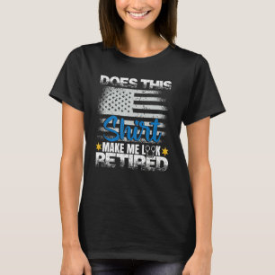 Police Department Cop Policeman Retired Police Off T-Shirt