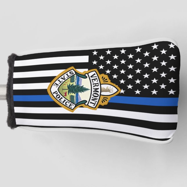 Police Department Custom Logo Law Enforcement Golf Head Cover (Front)