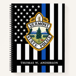 Police Department Custom Logo Law Enforcement Notebook