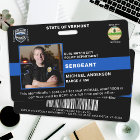 Police Department Personalized Photo Officer ID