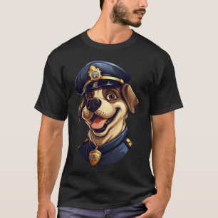 Police dog friends funny T-Shirt