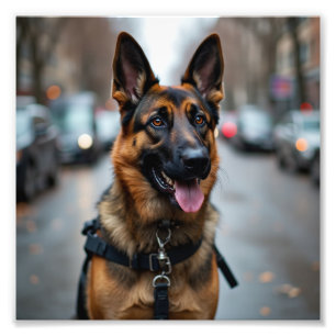 Police Dog Photo Print