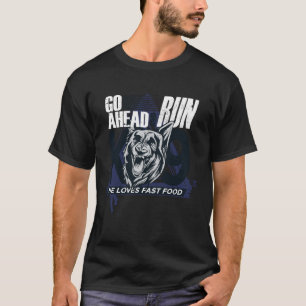 Police Dogs  German Shepherd Quote K9 Officer T-Shirt