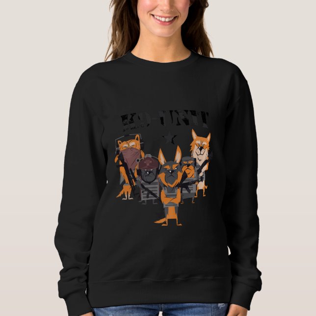 Police Dogs K9 Unit Sweatshirt (Front)