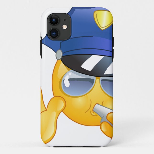 police emoji Case-Mate iPhone case (Back)