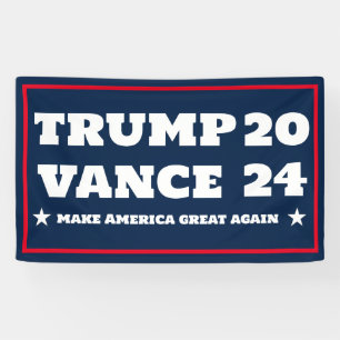 Police for Trump Vance 2024 Banner