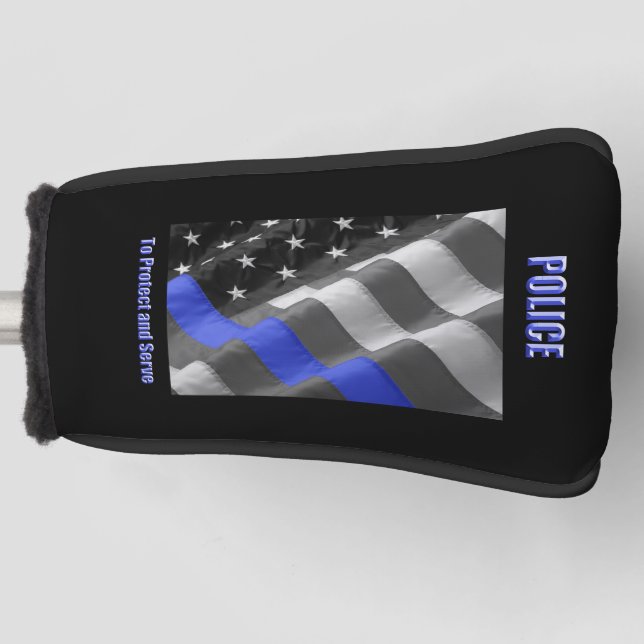 Police Golf Head Cover (Front)