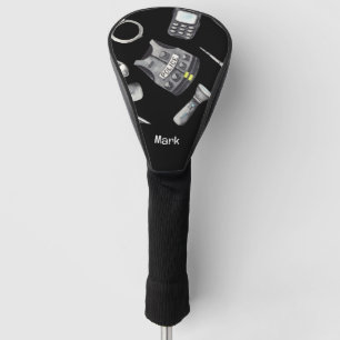 Police golfer  golf head cover