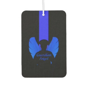 Police Guardian Angel Thin Blue Line Car Air Freshener