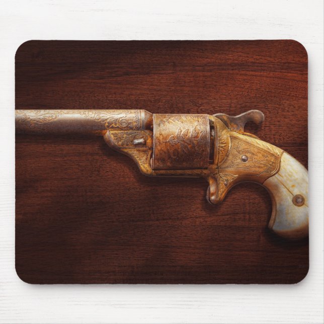 Police - Gun - Mr Fancy Pants Mouse Pad (Front)