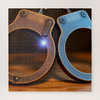 Police handcuffs jigsaw puzzle