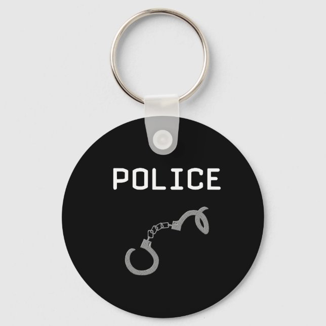 Police Handcuffs Keychain (Front)