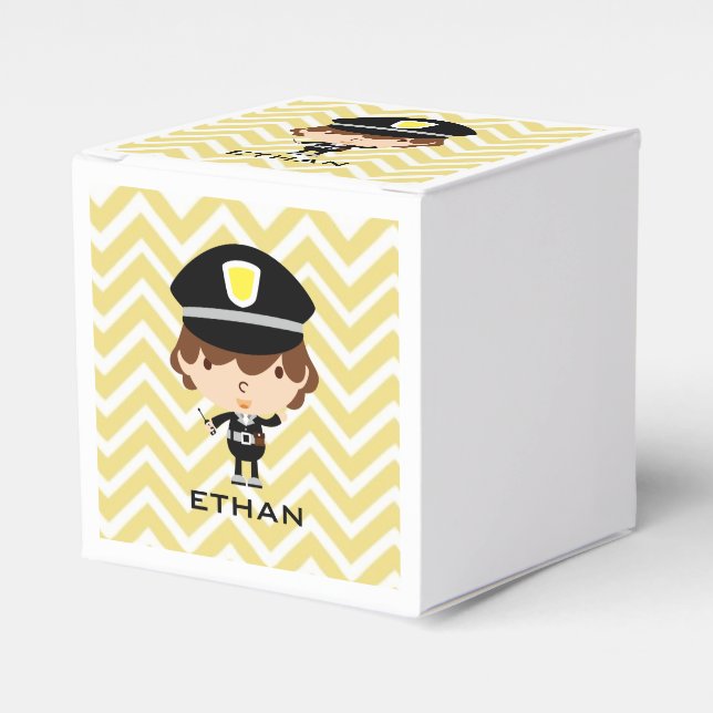 Police Highway Patrol or Traffic Controller Favor Box (Front Side)