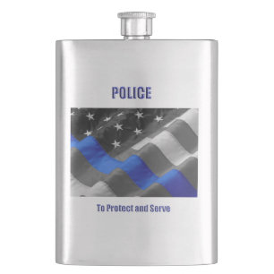 Police Hip Flask