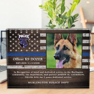 K9 sales handler gifts