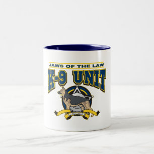 Police K-9 Unit Two-Tone Coffee Mug