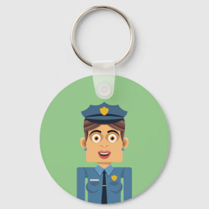 Police Keychain