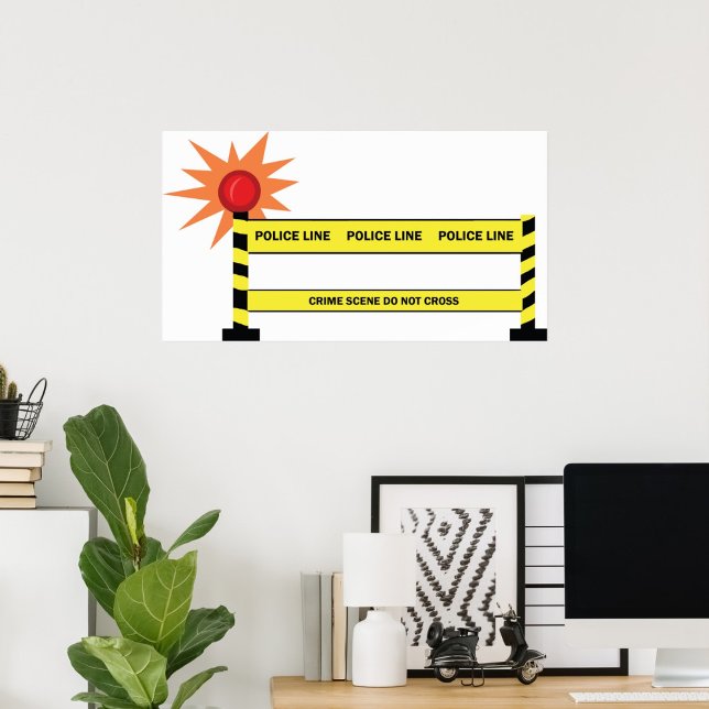 Police Line Crime Scene Do Not Cross Poster (Creator Uploaded)