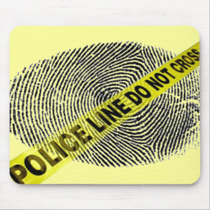 police line mousepad