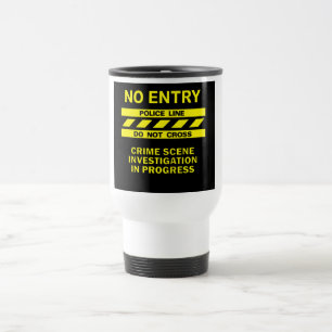 Police Line mug - choose style & colour