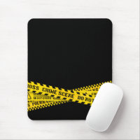 Police line with yellow do not cross crime scene