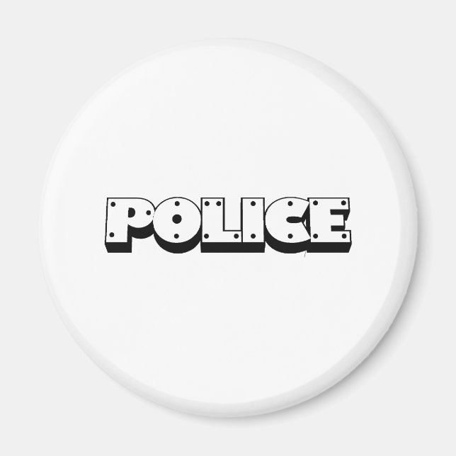 Police Magnet (Front)