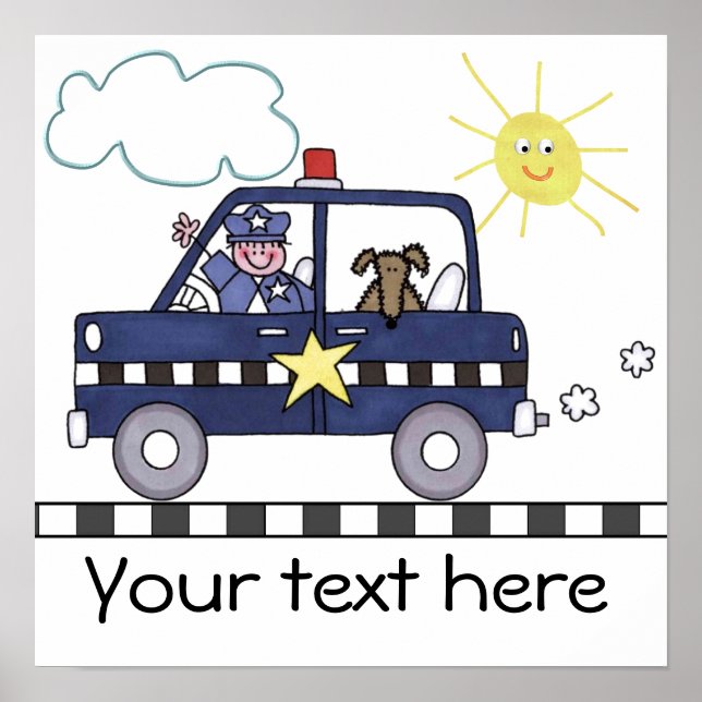 Police Man Poster (Front)