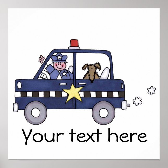 Police man poster (Front)