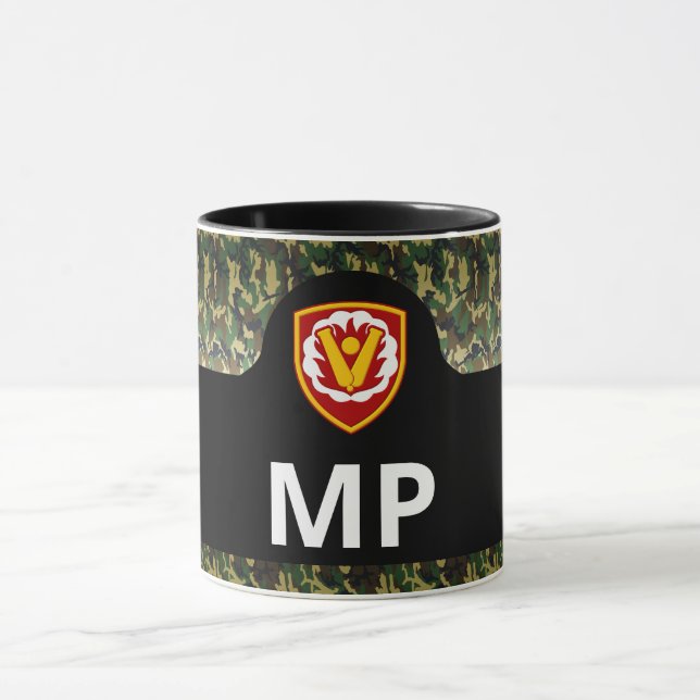 Police militaire Brassard Café Mug (Centre)