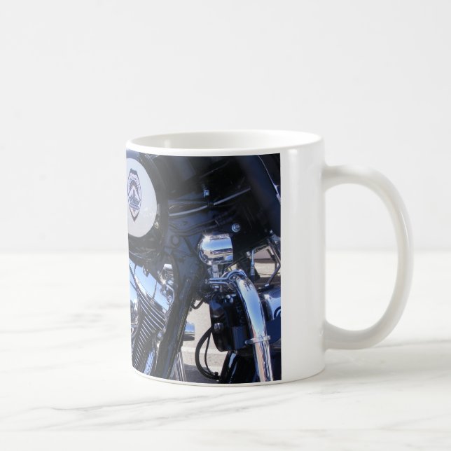 "Police Motorcycle Power" Coffee Mug (Right)