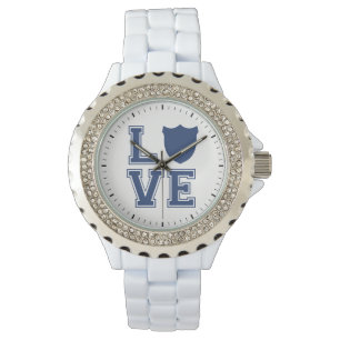 Police Officer Badge - L O V E Watch
