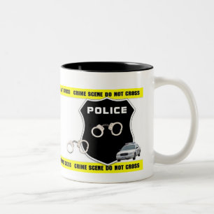 Police Officer Crime Scene Mug